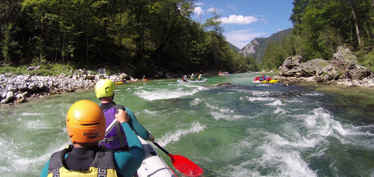 Rafting, bringa, Klettersteig – Aktív sportmix Ausztriában